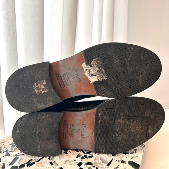 Black Lace Up Boots - Picture 7 of 9